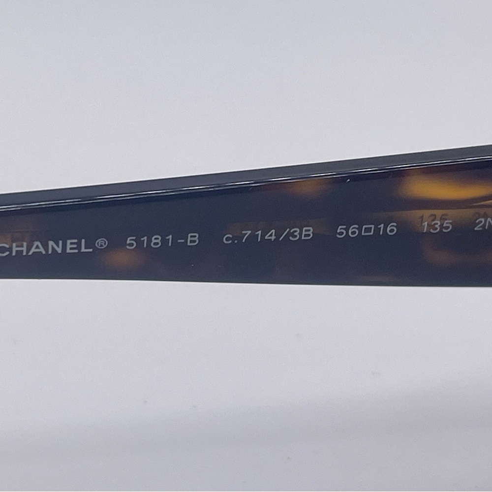 CHANEL  Vintage  Logo Sunglass 5181-B c. 714/38 - Picture 8 of 11